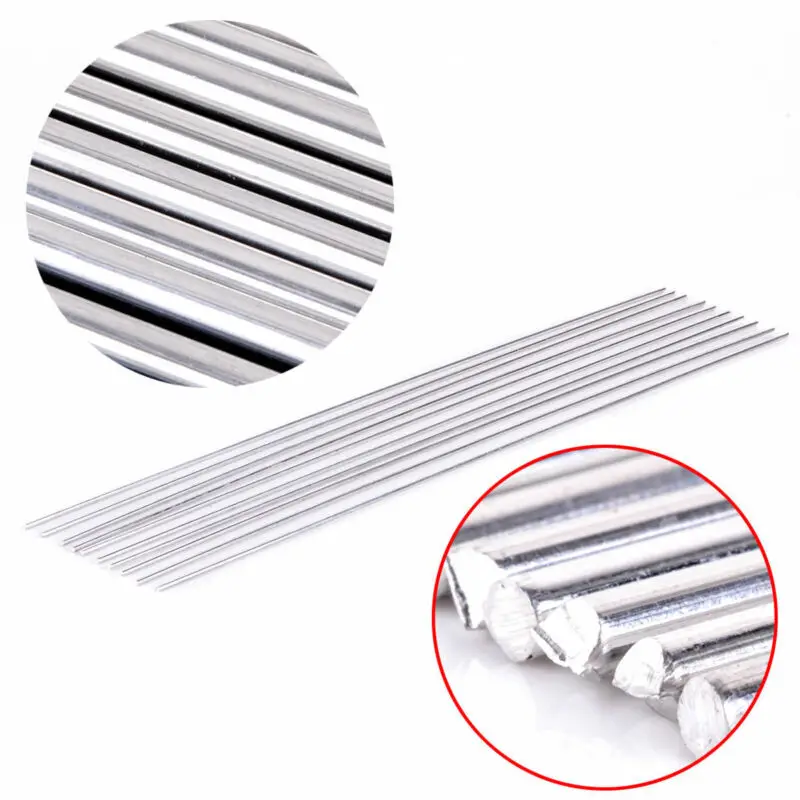 

10pcs 3.2mmX450mm Aluminium Low Temperature Tig Welding Soldering Brazing Rods