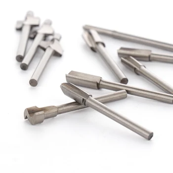 

10pcs 1/8 Inch Shank Wood Working Router Bit Dremel Rotary Corner File Tool Parts for Woodwork Polishing Woodworking-Trowel