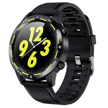 

2020 New L12 Smart Watch ECG PPG hr Blood Pressure Oxygen IP68 Waterproof 300mAh Long Standby Bluetooth Call Smart Watch pk L9