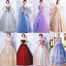 Лодочка шеи Золотое роскошное вечернее платье с цветочным рисунком и блестками модное торжественное платье длиной до пола LX296 еще стиль распродажа