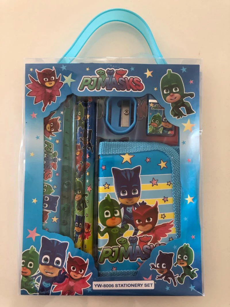 

Pj Maskers Stationaire Set Juguete Catboy Owlette Gekko Anime Figuren Pj Masker Verjaardagscadeau Speelgoed Voor Kinderen