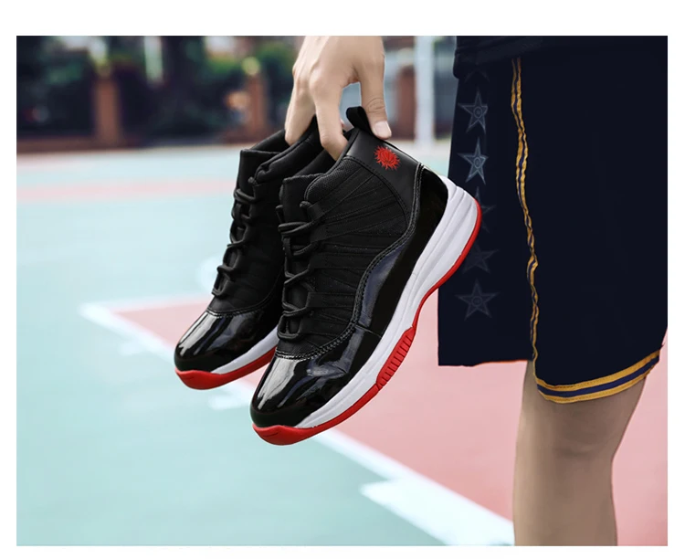 Новая брендовая мужская Баскетбольная обувь ретро баскетбольные ботинки высокие ботильоны Jordan обувь Zapatillas De Baloncesto размера плюс мужские кроссовки