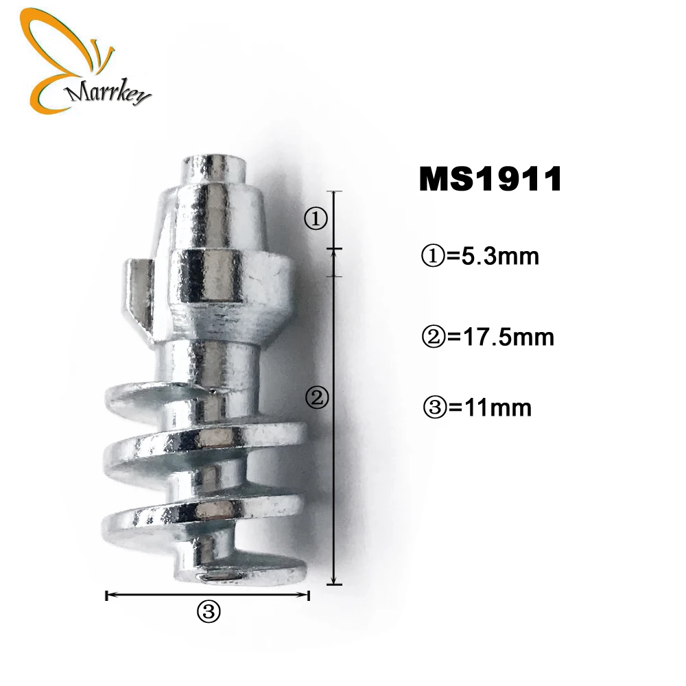 Marrkey 100 шт. MS1911 22,8 мм шипы для шин/винтовые шипы для грузовиков/погрузчиков/трактора(тяжелое оборудование 180 тонн