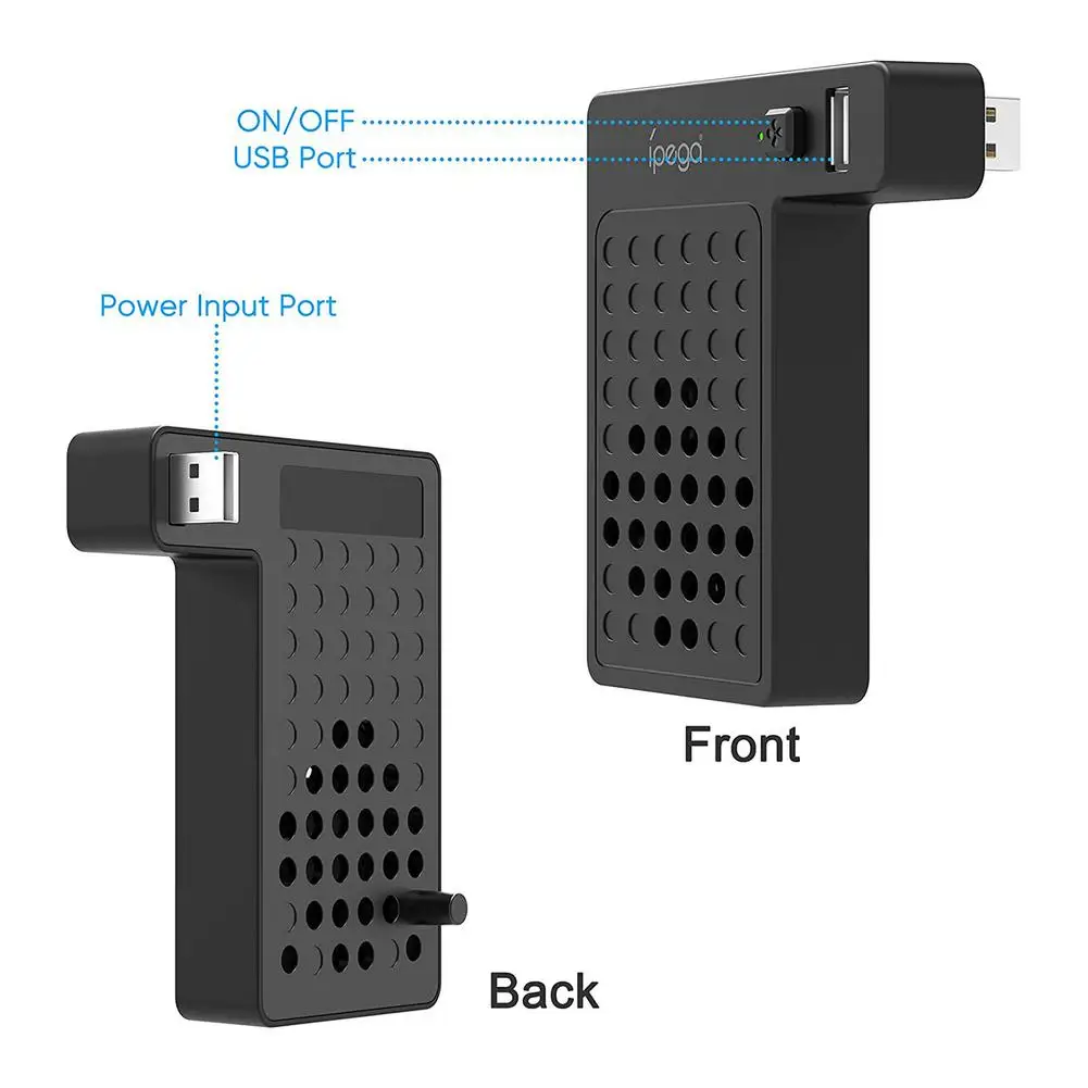 HOT ABS Durable Vertical Cooling Fan For Xbox Series X Console Cooler With External USB Port Temperature Control Switch Button 2