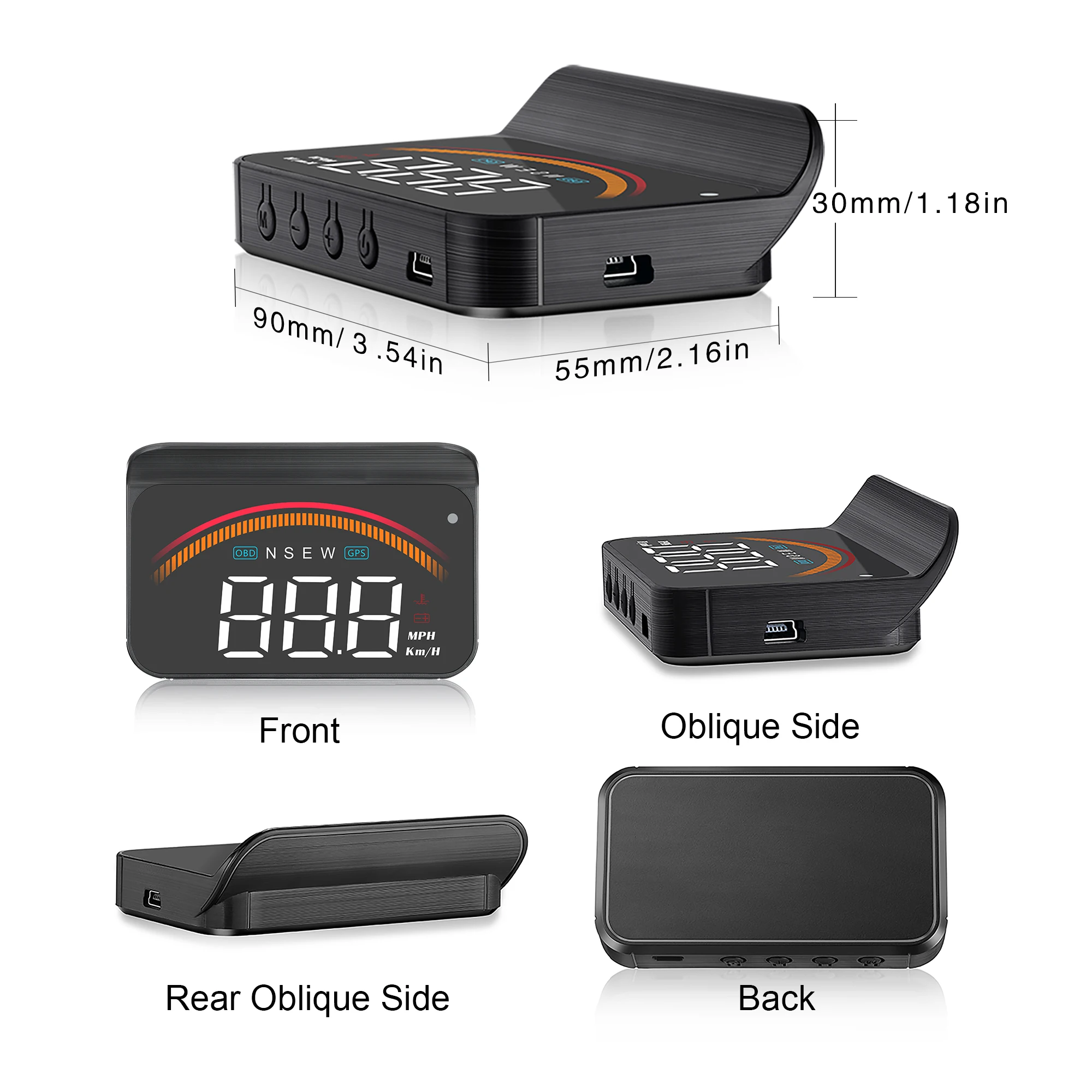 M11 HUD OBD2 + GPS  ý   ÷  ǵ ǵ   ˶   RPM  ÷