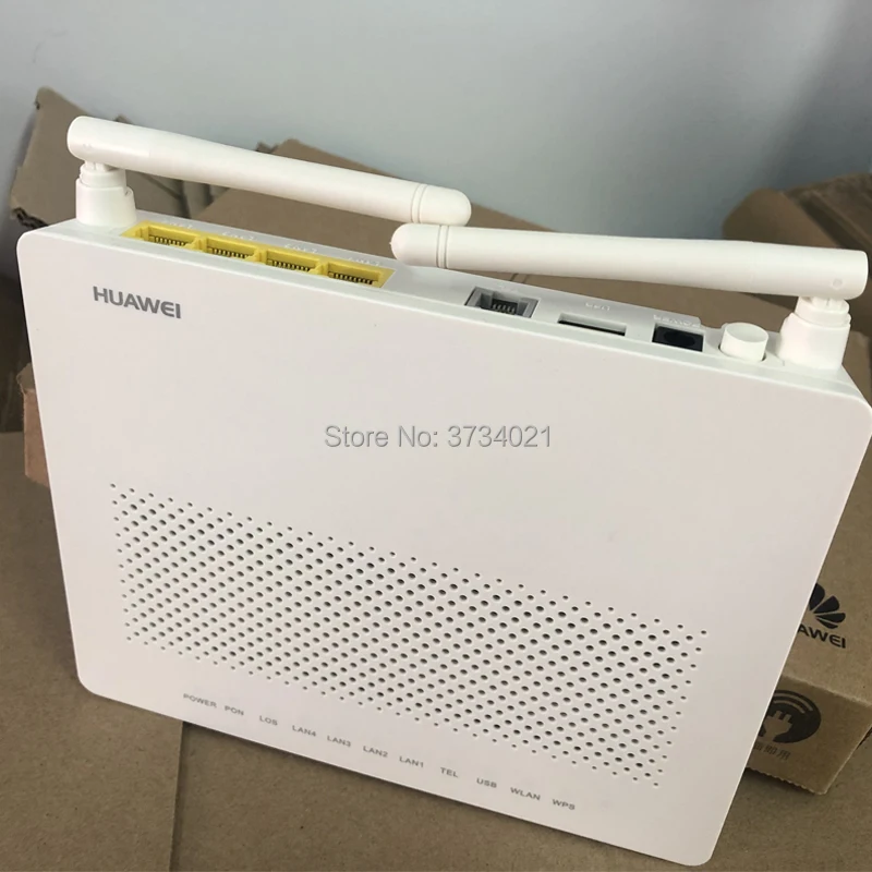 100 шт. новый Huawei HG8546M GPON ONU 1GE + 3FE 1USB 1TEL WiFi модем оптовая цена Ftth волоконно оптический