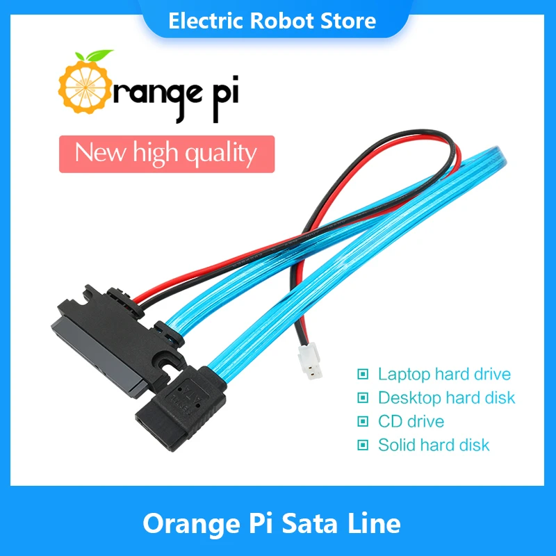 Orange Pi Sata Line, Serial Hard Disk Integrated Power Cord, Simple and