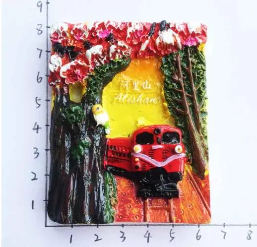

Ali Shan, Taiwan Fridge Magnet Sticker World Travel Souvenir Magnetic