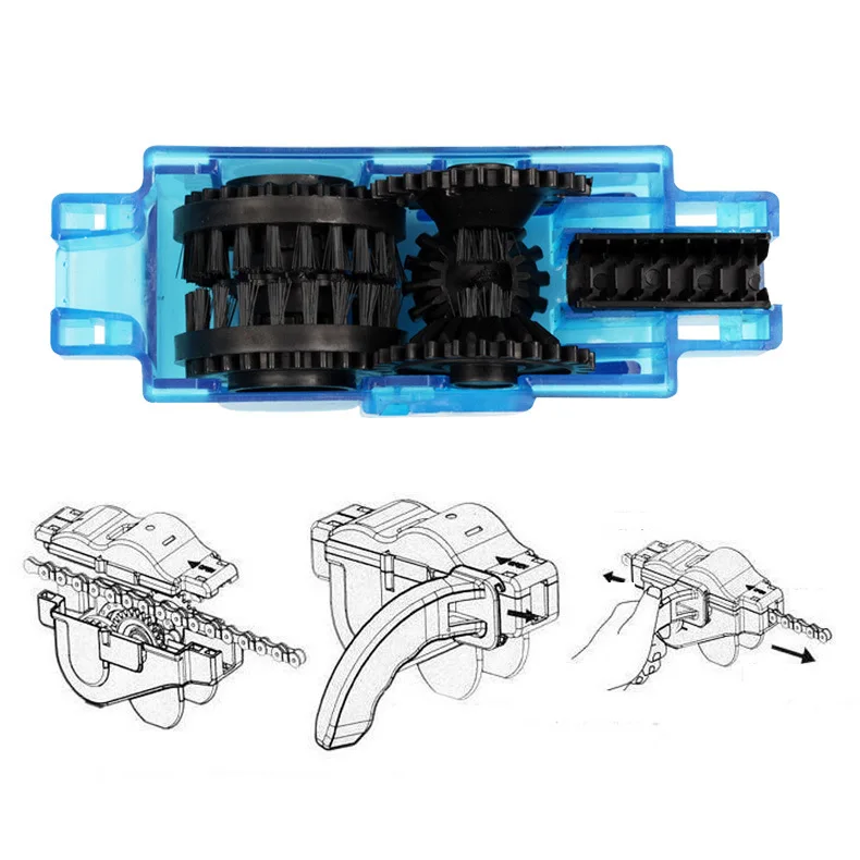 Top BIKEIN Portable Bicycle Chain Cleaner Bike Clean Machine Brushes Scrubber Wash Tool Mountain Cycling Cleaning Kit Outdoor Sports 4 Top BIKEIN Portable Bicycle Chain Cleaner Bike Clean Machine Brushes Scrubber Wash Tool Mountain Cycling Cleaning Kit Outdoor Sports 4