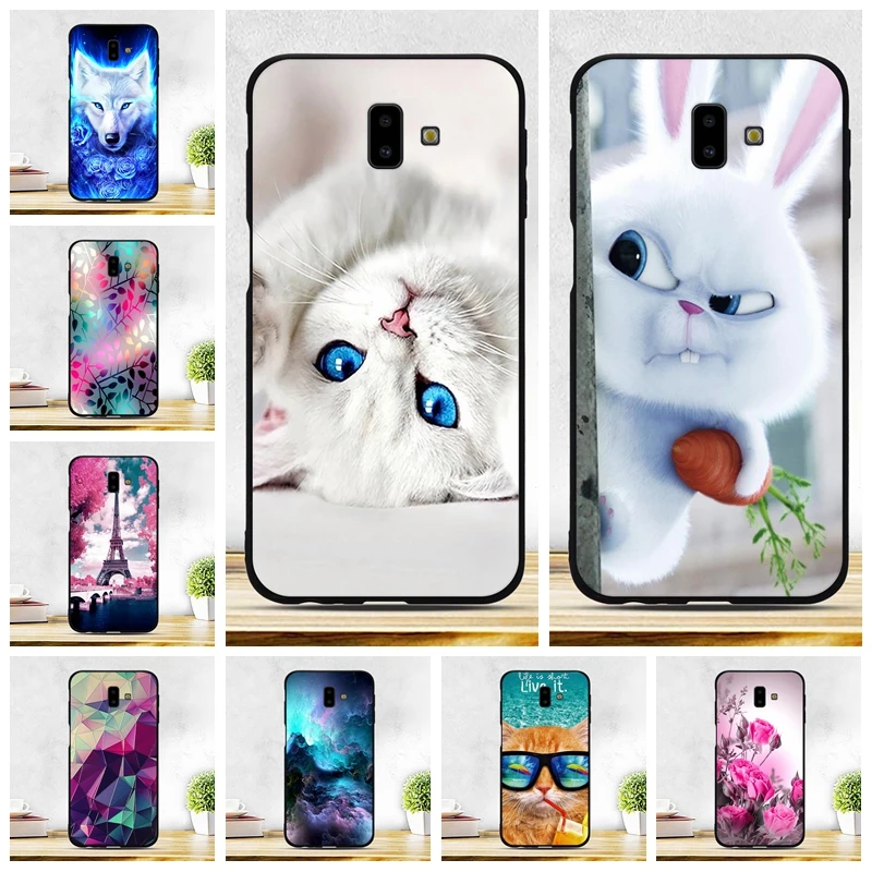 

Phone Cases For Samsung J6 Plus Case Soft Silicone Back Cover For Samsung Galaxy J6Plus 2018 J6+ J 6 Plus J610 J610F Case Capas