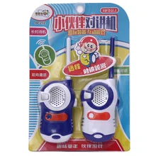 2 шт Walkie Talkie Детские радио портативные игрушки для детей подарок портативный электронный двухсторонний радио коммуникатор детская игрушка