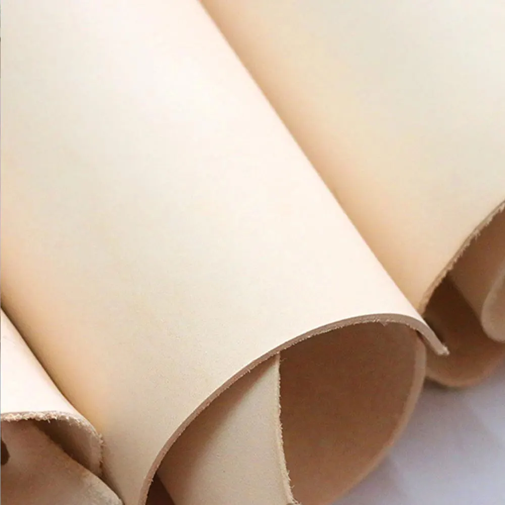 Genuine leather crazy horse skin Brown tanned cowhide yellow brown genuine leather piece thick cow hide First Layer 1.8 to 2 mm leather fabric leather material