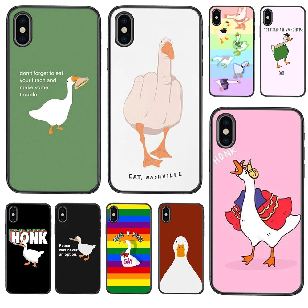 Чехлы для телефонов из ТПУ Galaxy Note 20 10 9 8 Lite Pro Ultra M51 M31 M30S A10 A10S A8 A7 A5 J6 J8 2018 с гусиным