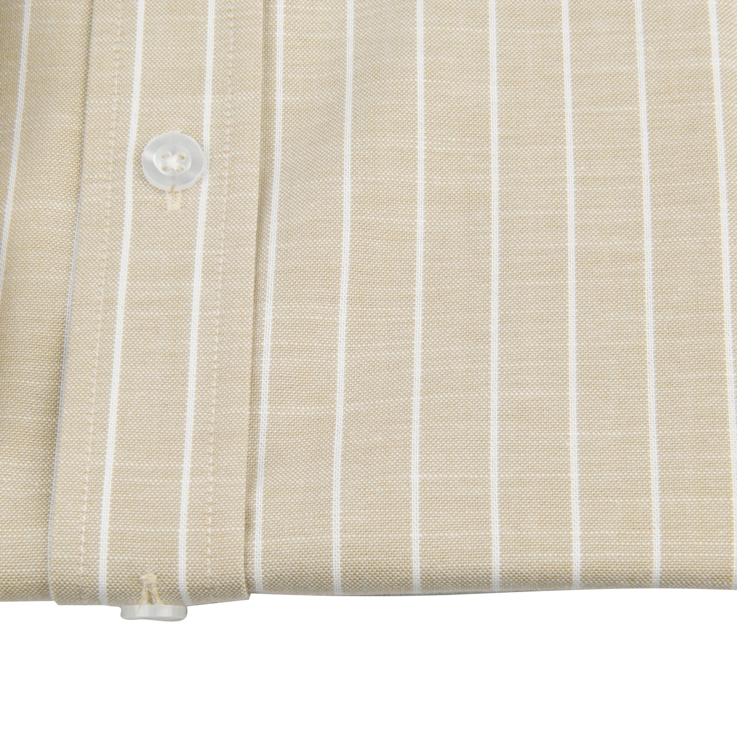 Custom Made Men Dress Shirt Men Beige Chalk Striped Shirt Men Dress Shirts For Men Mens Designer Clothes Slim Long Sleeve