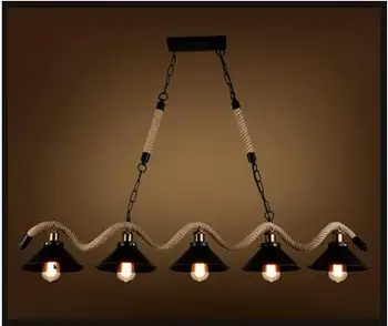 

Retro industry 3/5 heads pendant lighs LOFT retro restaurant living room bar cafe hone lighting pendant lamps ZA