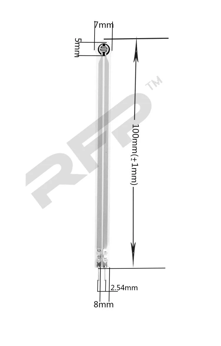 RFP датчик давления RFP-601 ультра-высокая чувствительность робот тактильные испытания для малого давления