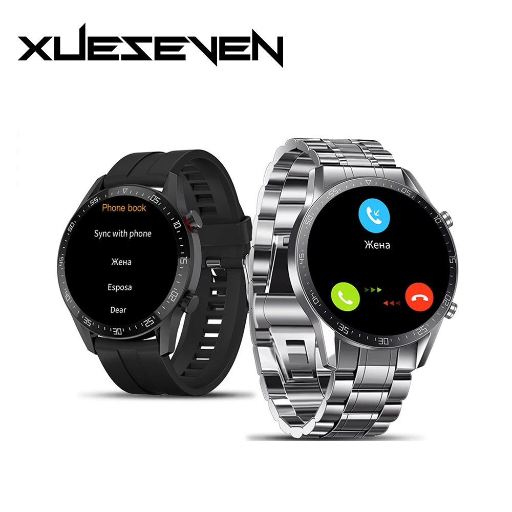 XUESEVEN New SK7 Smart Watch Sports Watches Heart Rate Alipay QR Code Smartwatch IP68 Waterproof Bluetooth Call For Android IOS |