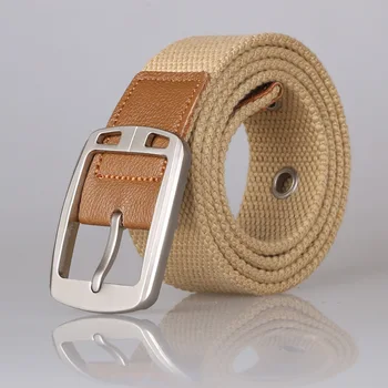 

Canvas Belt Automatic Buckle Men's Belt Youth Student Pants Belt Female Korean Version Of The Trend