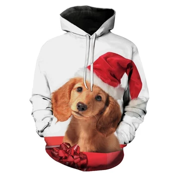

Christmas 3D Hoodies in kids and adult Caps Sweatshirts men/women Long Sleeve autumn winter warm fashion funny 3D Clothes