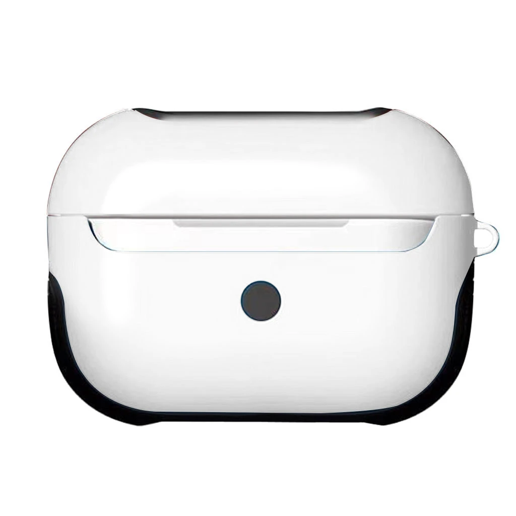  For AirPods Pro 2019 Wireless Charging Case TPU+PC Simple and elegant Protective Skin Cover For Airpods Pro 1102#B