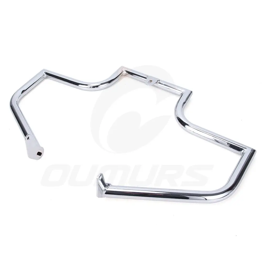 OUMURS Мотоцикл шоссе защита двигателя Крушение Бар для Harley Heritage FLSTC Softail Fat Boy 2000-2009 классический