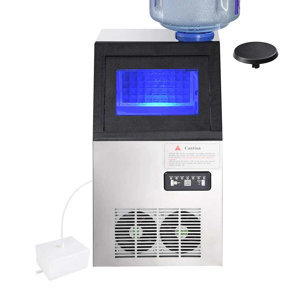 Портативный коммерческий льдогенератор 100 фунтов автоматическая столешница