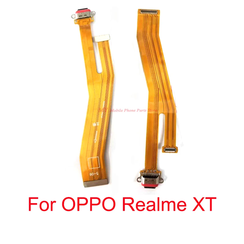 

USB Charging Port Dock Connector Board Flex Cable For OPPO Realme XT RealmeXT Charging Port Dock Connector Flex Cable Spare Part