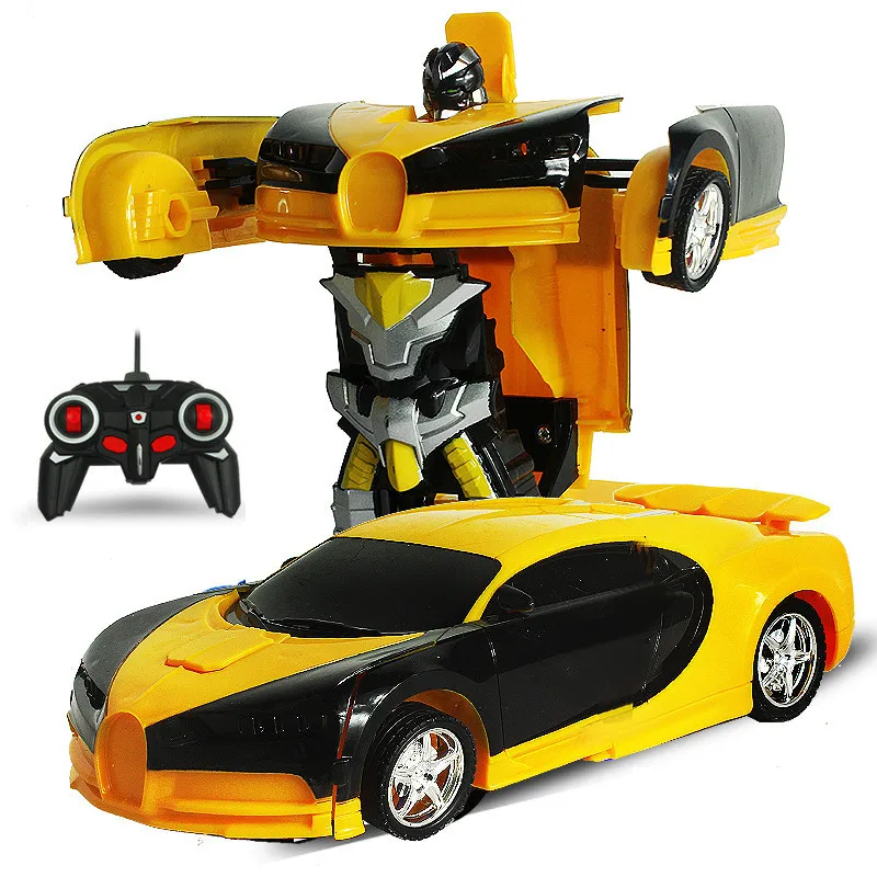 New Rc Car Deformation 2 in 1 RC Car Driving Sports Cars drive Deformation Robots Models Remote Control Car RC Fighting Toy Gift