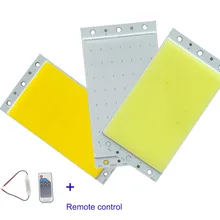 94x50 мм 10 Вт Светодиодный свет COB чип на доске теплый день чистый белый синий цвет светодиодный панель для DIY наружная Внутренняя лампочка источник освещения