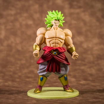 

2019 25cm Broly Action Figure PVC Super Saiyan Broli Fullpower Anime Model Doll Gift for Kids