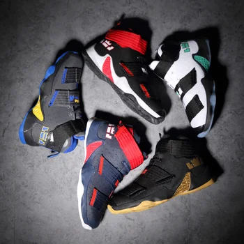 

High Couple Sport Basketball Shoes Sleek Simple Non-slip Wear-resistant Basketball Shoes Basket Homme Chaussure Zapatos Hombre