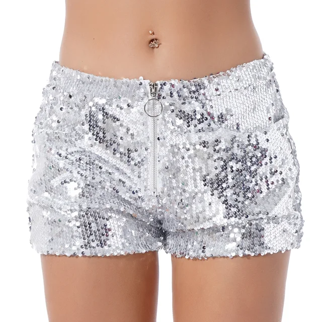 Womens sequin shorts Clearance