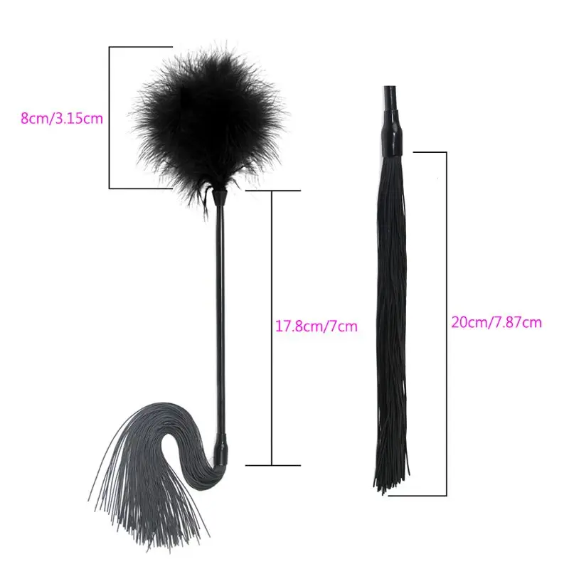 Tease Tickle Feather Stick Flirting Spanking Slapper Couples Game Props Adult Sex Toys