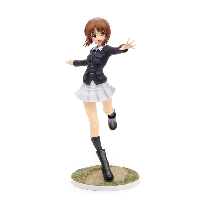 

Hot anime GIRLS and PANZER toys action figures wave model 22cm Nishizumi Miho doll collection for adult gifts