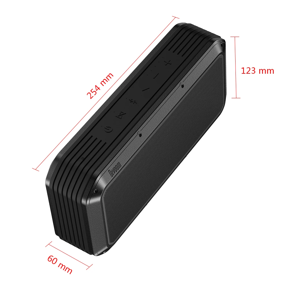 Портативная bluetooth-колонка Voombox Pro с выходом 40 Вт и зарядным устройством 10000 мАч, совместимая с ios android xiaomi