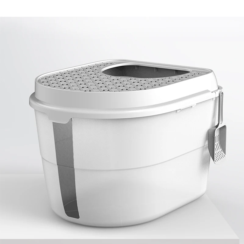 

Top-in cat sandbox full-enclosed deodorizing super-large Cat Toilet with odor-proof and splash-proof