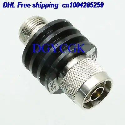 

DHL 10pcs Attenuator N 5W 10dBi male plug to female jack DC-3.0GHZ 50ohm RF Coaxial M/F Attenuator 22ra