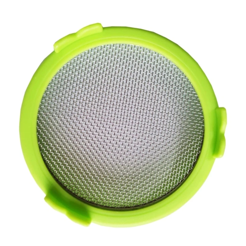 Sprouting Lid with Stainless Steel Screen Mesh Cover Cap for 86mm Wide Mouth Mason Sprout Jars Germination Strainer Sprouter