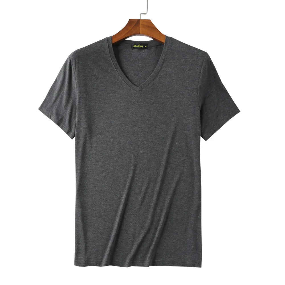 Bamboo Men Tee Shirt lightweight and quick-drying, MEN'S SWEAT PROOF HYDRO-SHIELD - SLIM FIT - V-NECK T-SHIRTS MENS (6)