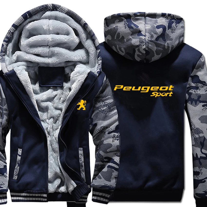 Peugeot Sport Hoodies Winter Camouflage 
