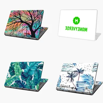 

MONEYVER E Laptop Vinyl Sticker Skin Cover For 13 14 15.6 17 Notebook decal for Macbook asus Acer Hp Lenovo Huawei Dell Msi