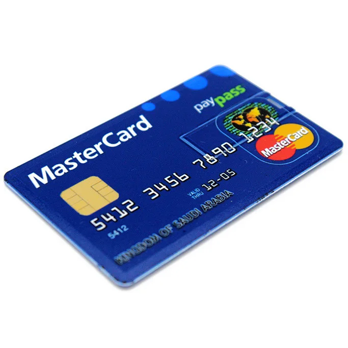 JASTER, настоящая емкость, банковская карта, USB карта памяти, HSBC, MasterCard, кредитные карты, USB флеш-накопитель, 64 ГБ, флешка, 4 ГБ, 8 ГБ, 16 ГБ, 32 ГБ, 2,0 - Цвет: 4