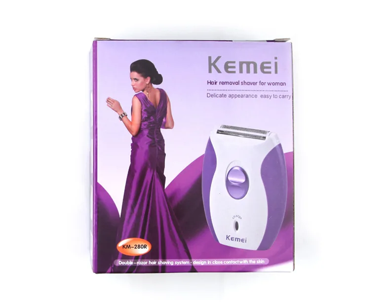 Kemei США KM-280R женщина Аккумуляторный эпилятор