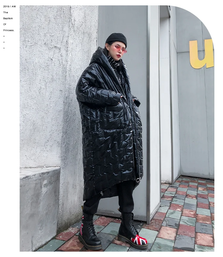 SuperAen, европейские теплые парки, пальто для женщин, новинка, зимние, размер Pluz, толстые хлопковые парки, пальто, женская мода, дикая женская одежда