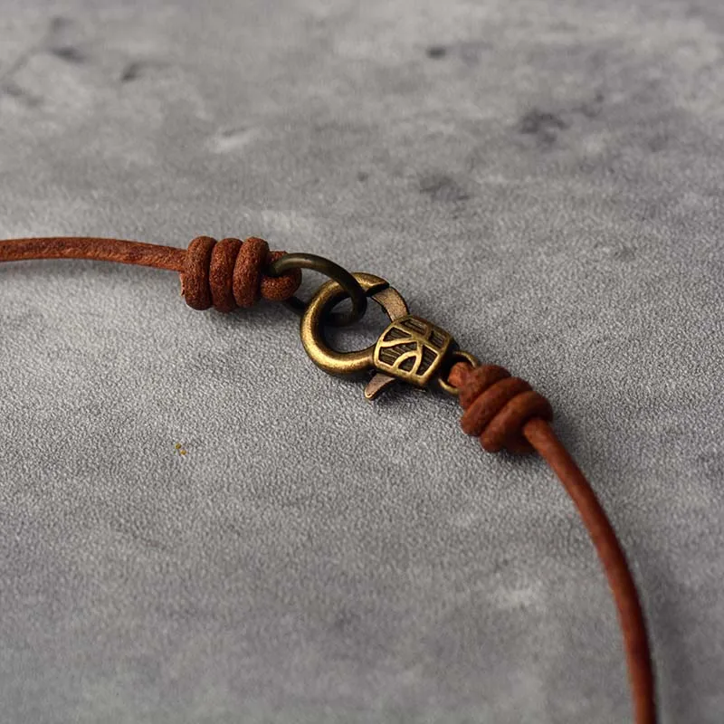 Natural Freshwater Pearl Turquoises Leather Choker Necklace Women Bohemia Charm Beaded Vintage Necklace OL Jewelry - Image 4