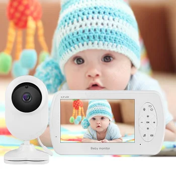 

New 4.3inch Baby Monitor Wireless HD1080P Baby Night Vision Camera 2 Way Audio Temperature Sensor 8 Languages Security Monitor