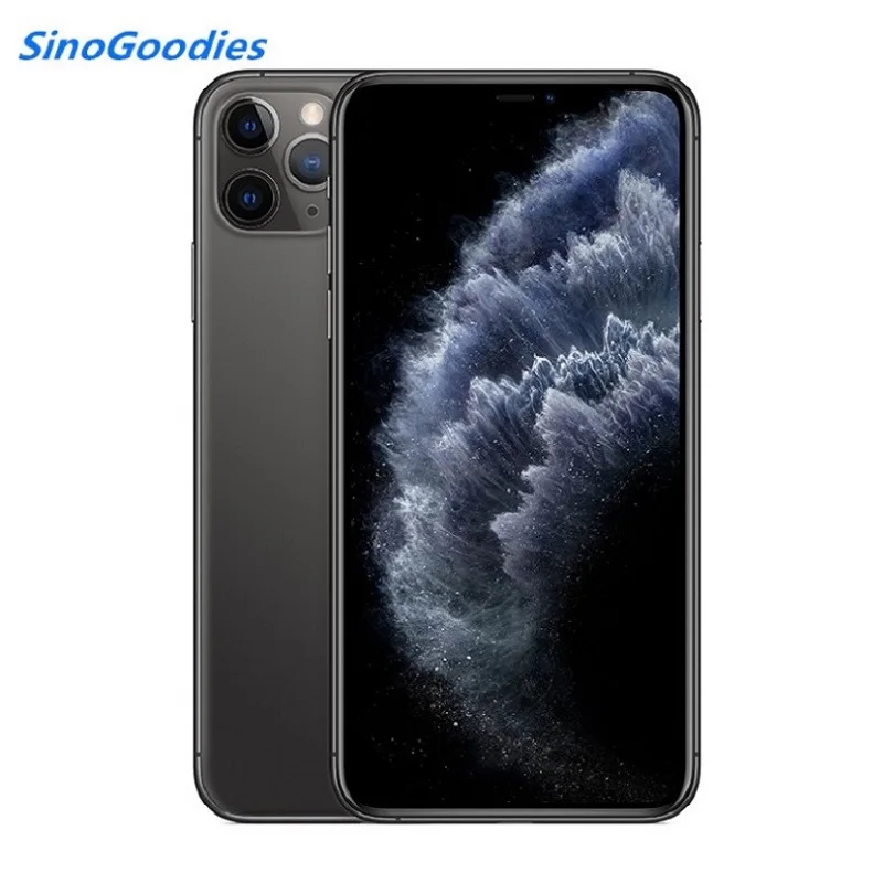 Смартфон iPhone 11 pro max с двумя Sim картами OLED дисплей 6 5 дюйма 4G LTE тройная камера 64/256/512
