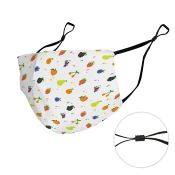

Children's Printed Filter Face Mask PM2.5 Dust and Haze Proof Breathable Mouth Mask Adjustable Washable Repeated Use Baby Masks