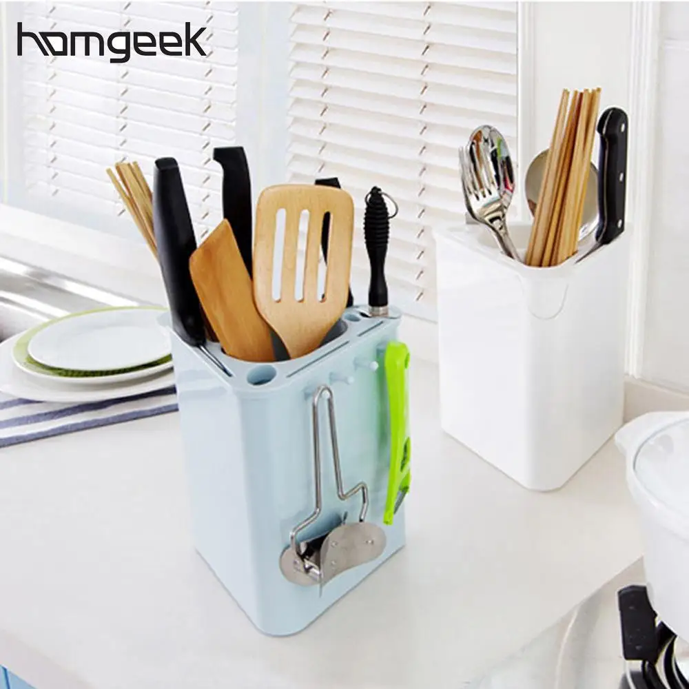 

Multi-functional Kitchen Storage Rack Holder Chopsticks Accesories Shelf Tableware Holding Tool For Kitchen