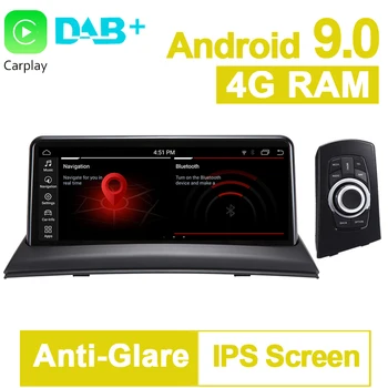 

idrive, PX6 10.25" 4G RAM Android 9.0 System Car GPS Navigation Media Stereo For BMW X3 E83 2004-2009 with iDrive